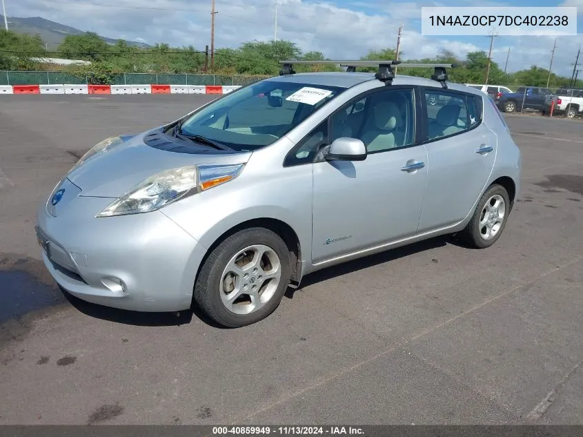 2013 Nissan Leaf Sv VIN: 1N4AZ0CP7DC402238 Lot: 40859949