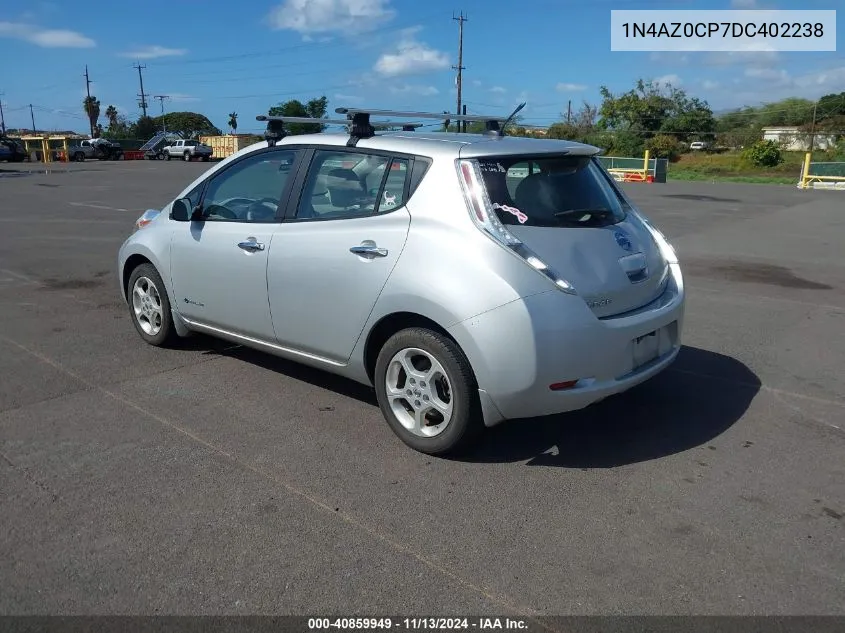 2013 Nissan Leaf Sv VIN: 1N4AZ0CP7DC402238 Lot: 40859949