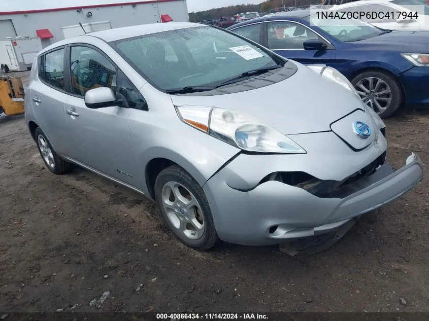 2013 Nissan Leaf Sv VIN: 1N4AZ0CP6DC417944 Lot: 40866434