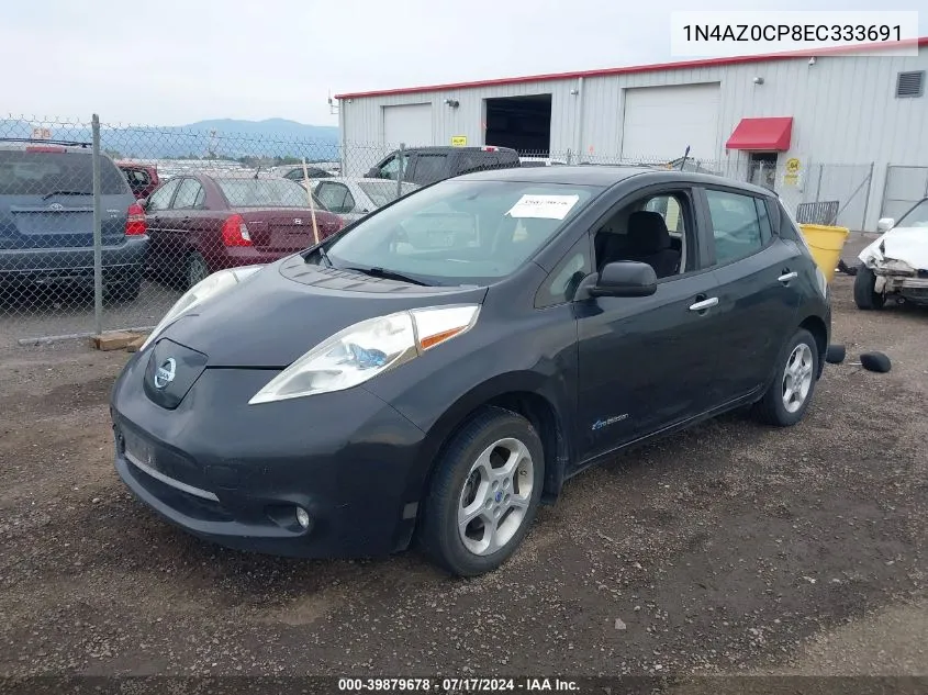 2014 Nissan Leaf Sv VIN: 1N4AZ0CP8EC333691 Lot: 39879678