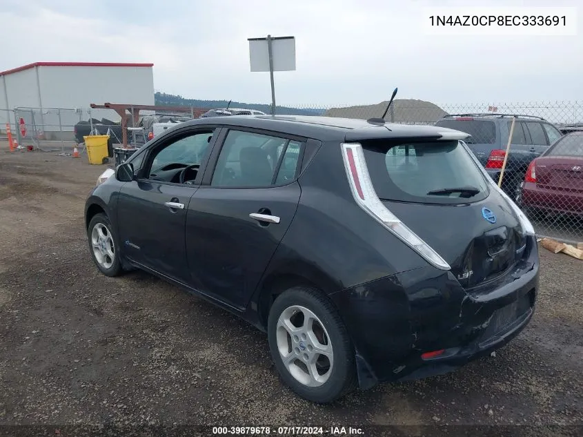 2014 Nissan Leaf Sv VIN: 1N4AZ0CP8EC333691 Lot: 39879678