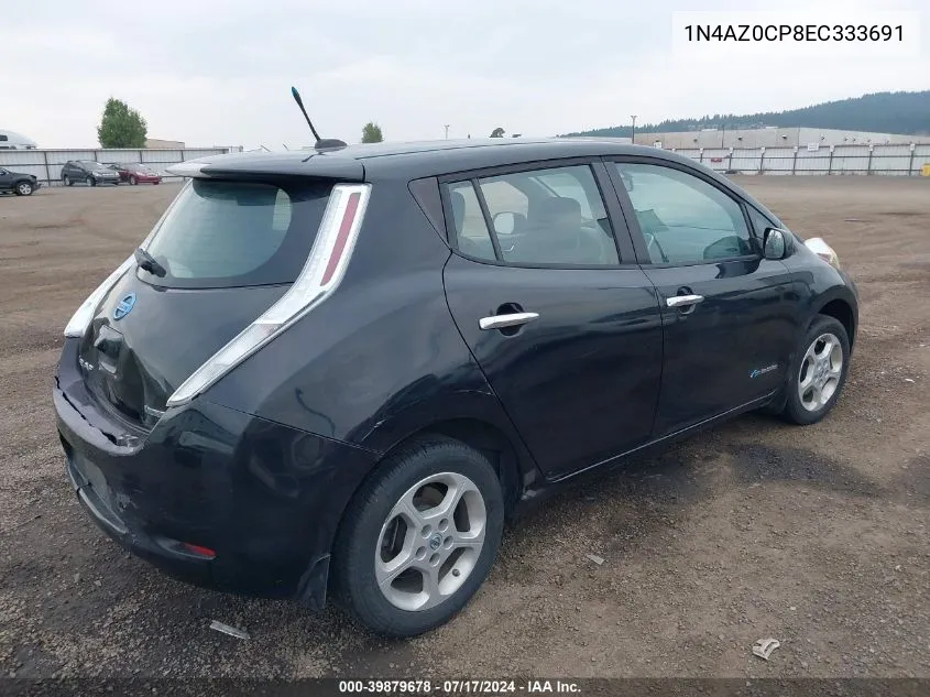 2014 Nissan Leaf Sv VIN: 1N4AZ0CP8EC333691 Lot: 39879678