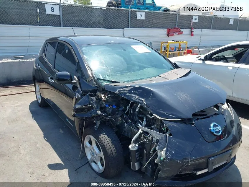 2014 Nissan Leaf Sv VIN: 1N4AZ0CPXEC337368 Lot: 39958495