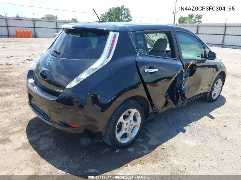 2015 Nissan Leaf Sv VIN: 1N4AZ0CP3FC304195 Lot: 39717811