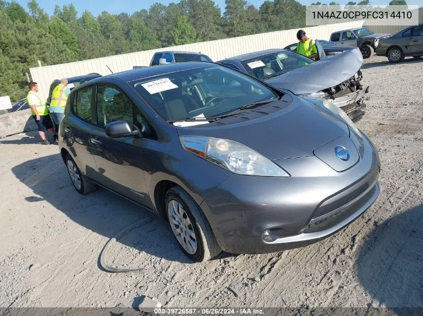 1N4AZ0CP9FC314410 2015 Nissan Leaf S