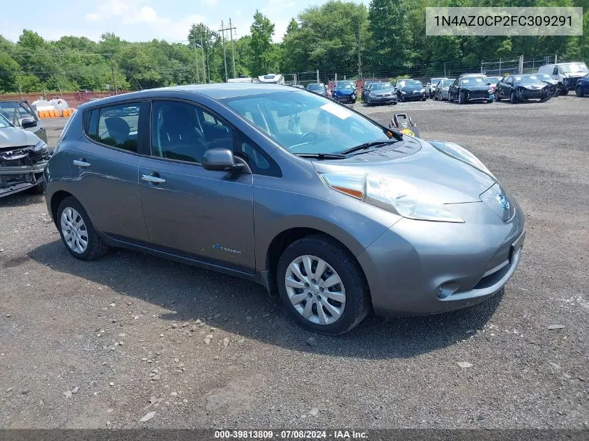 2015 Nissan Leaf S VIN: 1N4AZ0CP2FC309291 Lot: 39813809