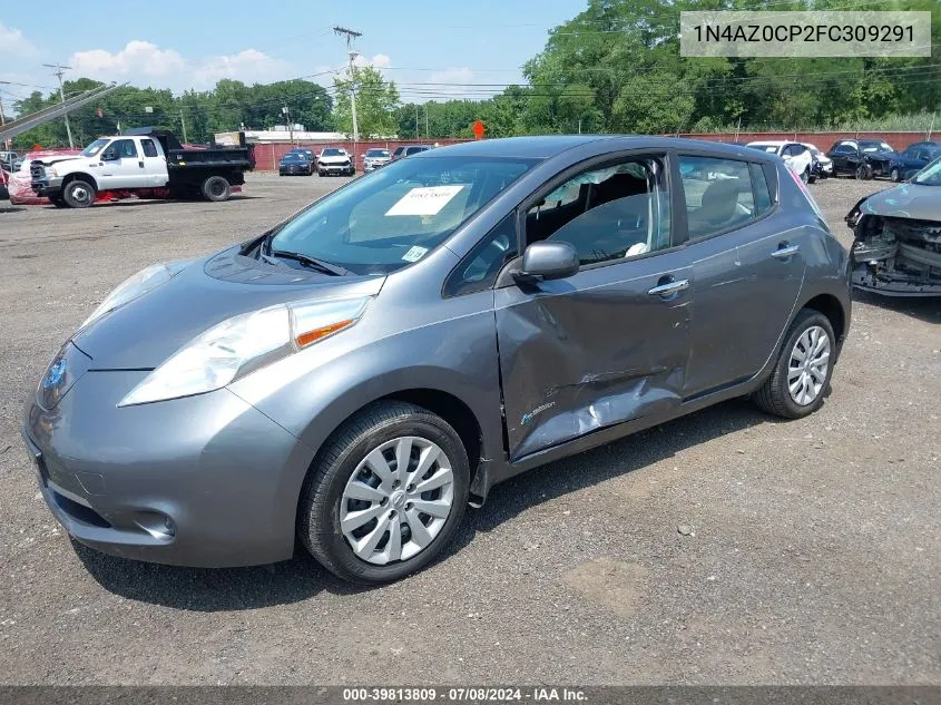 2015 Nissan Leaf S VIN: 1N4AZ0CP2FC309291 Lot: 39813809