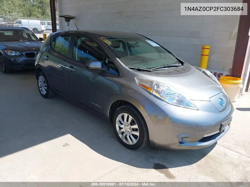 2015 Nissan Leaf S VIN: 1N4AZ0CP2FC303684 Lot: 39910981