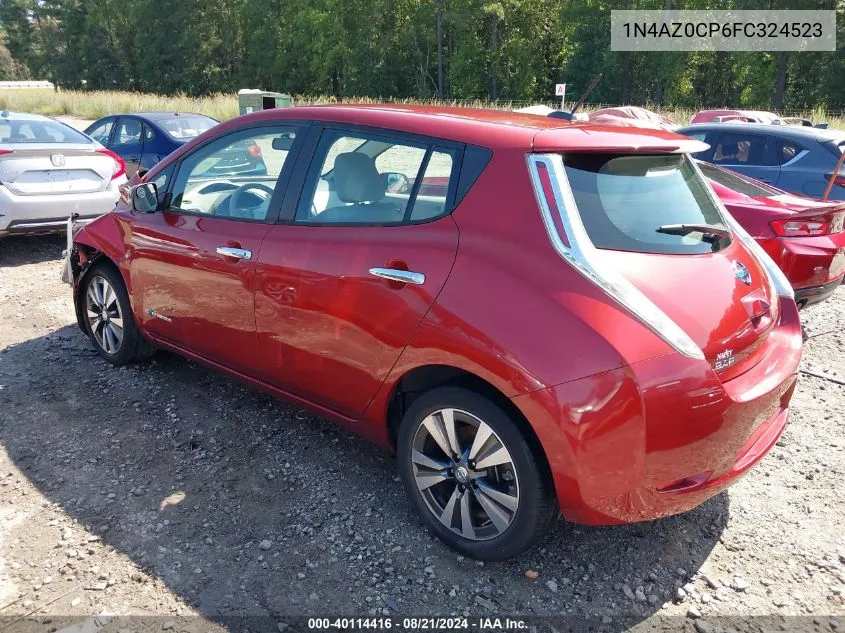 1N4AZ0CP6FC324523 2015 Nissan Leaf Sv