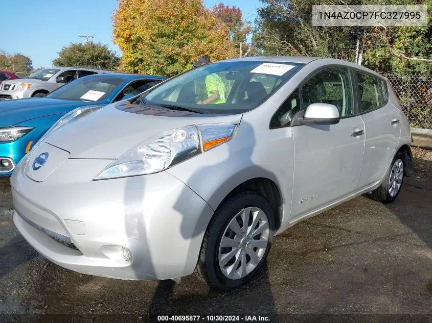 2015 Nissan Leaf S VIN: 1N4AZ0CP7FC327995 Lot: 40695877