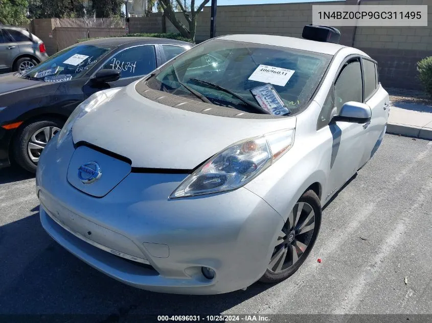 1N4BZ0CP9GC311495 2016 Nissan Leaf Sl