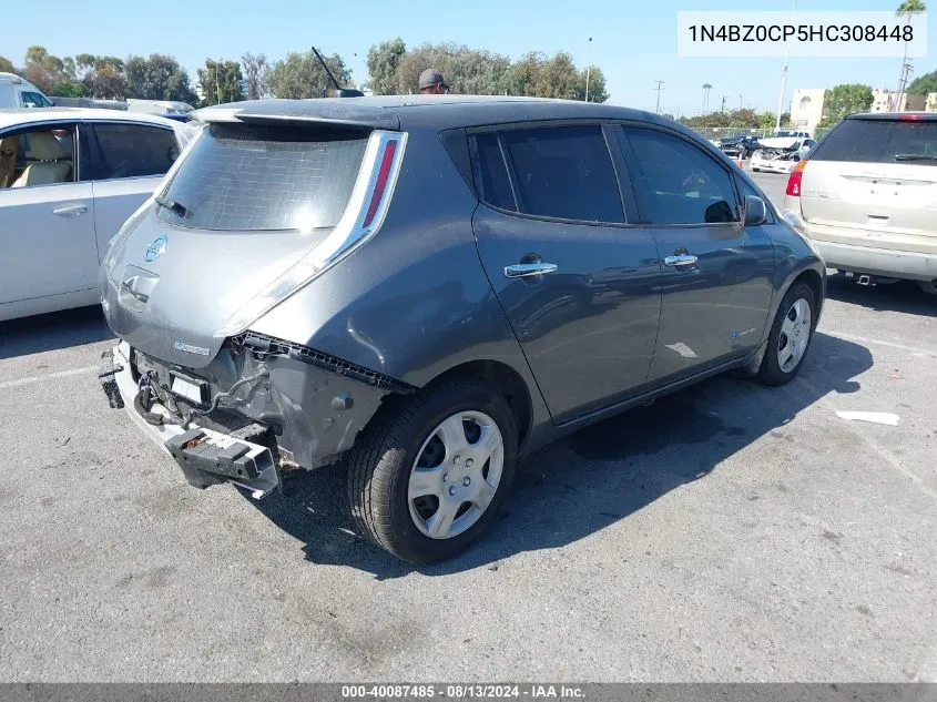 1N4BZ0CP5HC308448 2017 Nissan Leaf S