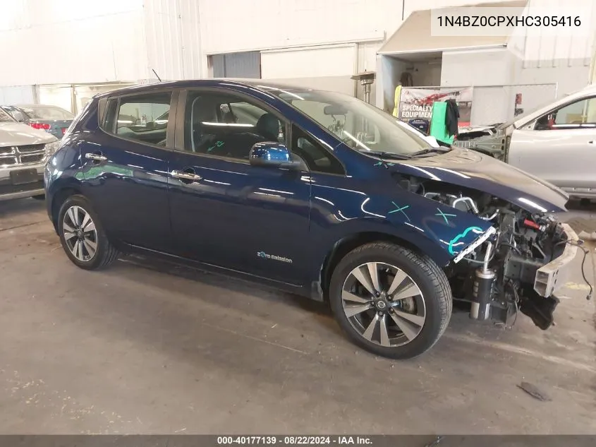 1N4BZ0CPXHC305416 2017 Nissan Leaf Sv