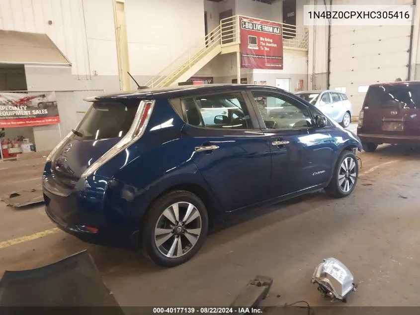 1N4BZ0CPXHC305416 2017 Nissan Leaf Sv