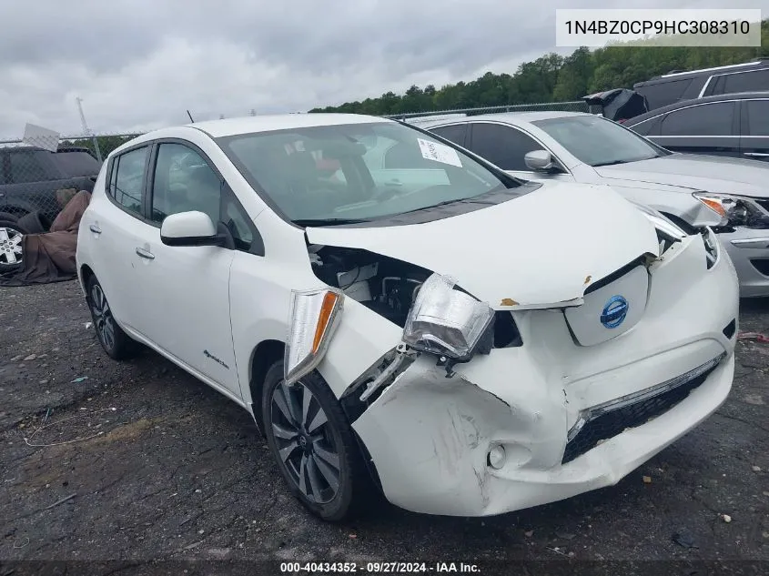 2017 Nissan Leaf Sv VIN: 1N4BZ0CP9HC308310 Lot: 40434352