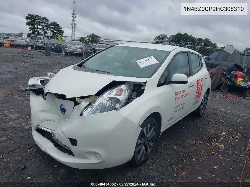 2017 Nissan Leaf Sv VIN: 1N4BZ0CP9HC308310 Lot: 40434352