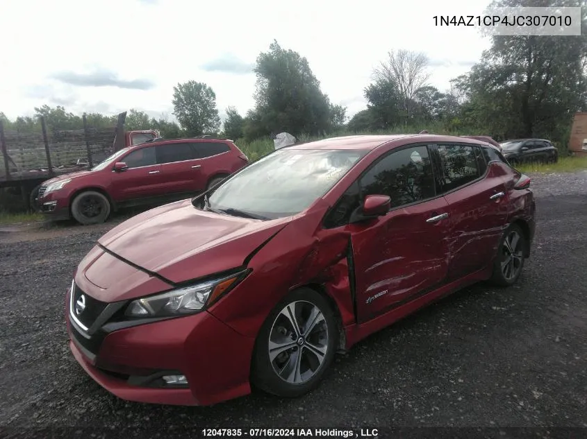 2018 Nissan Leaf S/Sv/Sl VIN: 1N4AZ1CP4JC307010 Lot: 12047835