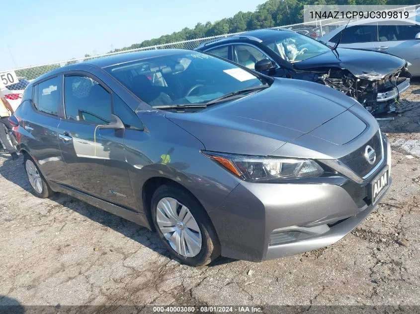 1N4AZ1CP9JC309819 2018 Nissan Leaf S