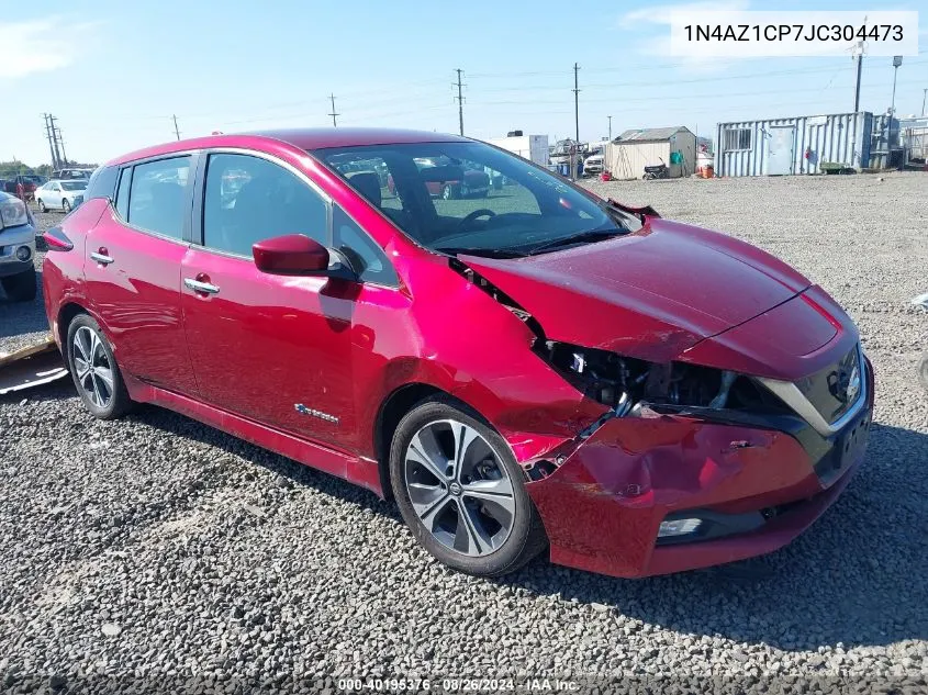 2018 Nissan Leaf Sv VIN: 1N4AZ1CP7JC304473 Lot: 40195376