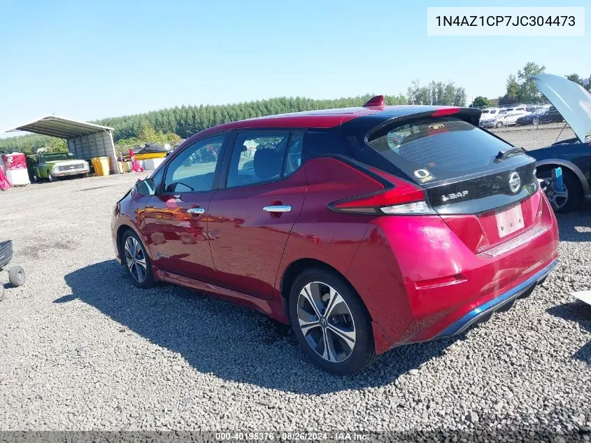 2018 Nissan Leaf Sv VIN: 1N4AZ1CP7JC304473 Lot: 40195376