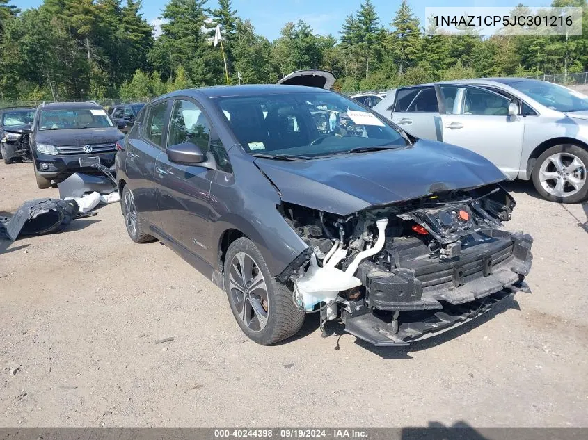 2018 Nissan Leaf Sv VIN: 1N4AZ1CP5JC301216 Lot: 40244398