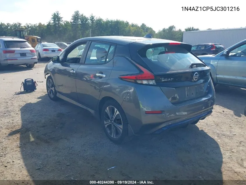 2018 Nissan Leaf Sv VIN: 1N4AZ1CP5JC301216 Lot: 40244398