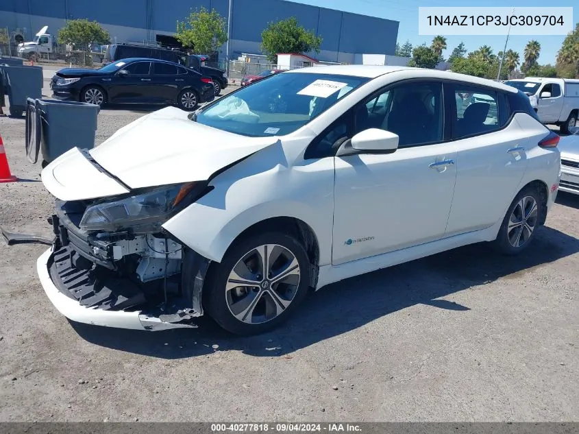 2018 Nissan Leaf Sv VIN: 1N4AZ1CP3JC309704 Lot: 40277818