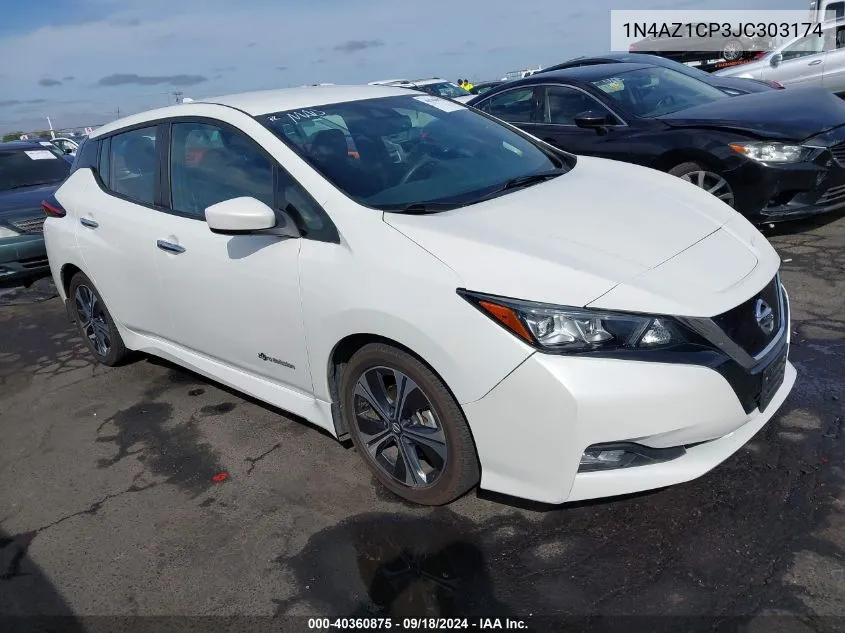 1N4AZ1CP3JC303174 2018 Nissan Leaf Sv