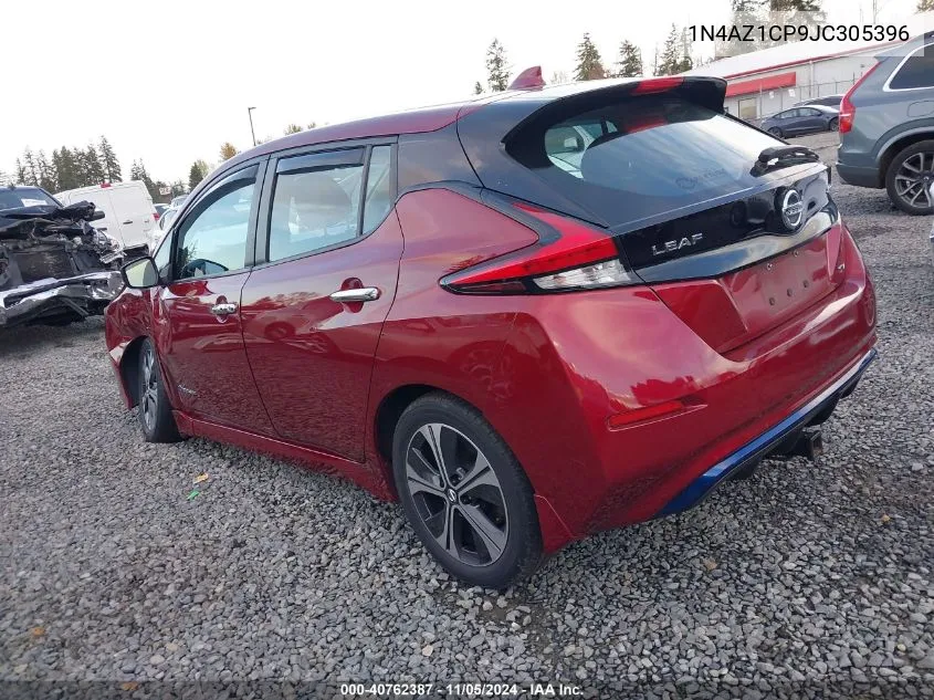 2018 Nissan Leaf Sv VIN: 1N4AZ1CP9JC305396 Lot: 40762387