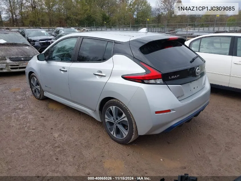 2018 Nissan Leaf Sv VIN: 1N4AZ1CP1JC309085 Lot: 40865026