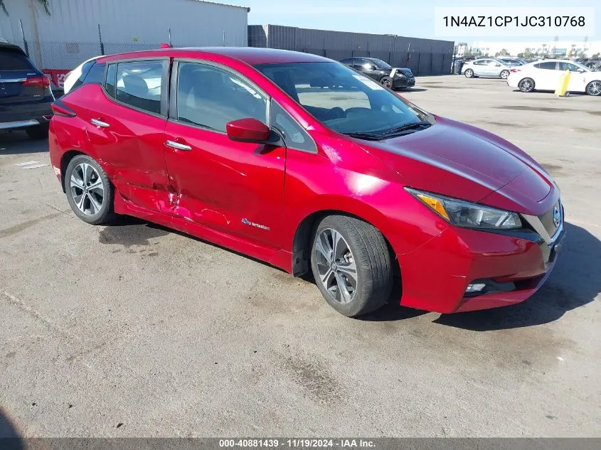 2018 Nissan Leaf Sv VIN: 1N4AZ1CP1JC310768 Lot: 40881439