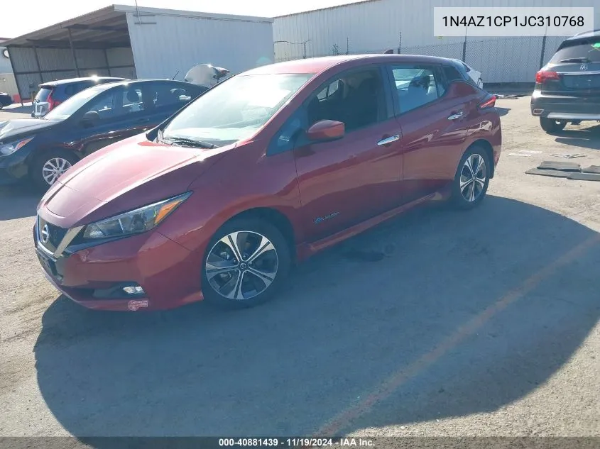 2018 Nissan Leaf Sv VIN: 1N4AZ1CP1JC310768 Lot: 40881439