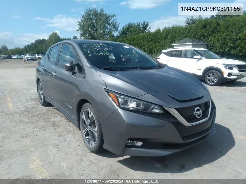 1N4AZ1CP9KC301155 2019 Nissan Leaf