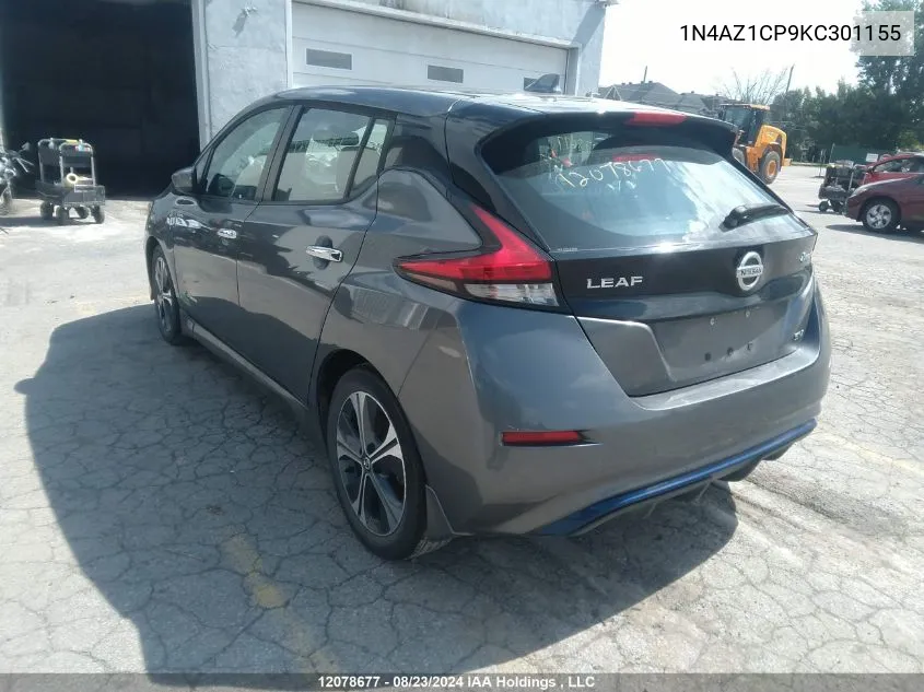 1N4AZ1CP9KC301155 2019 Nissan Leaf