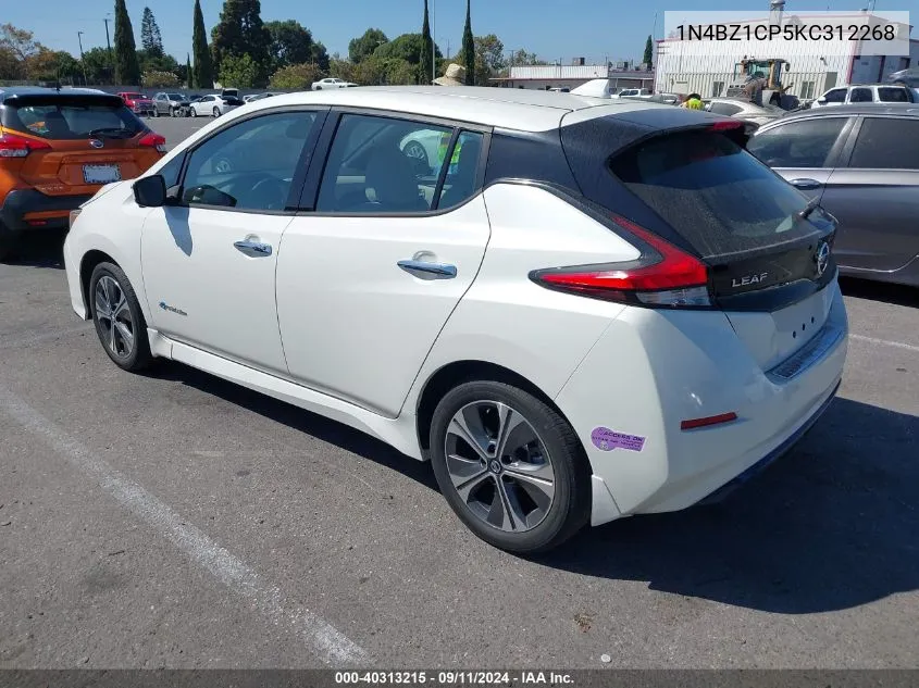 1N4BZ1CP5KC312268 2019 Nissan Leaf Sl Plus