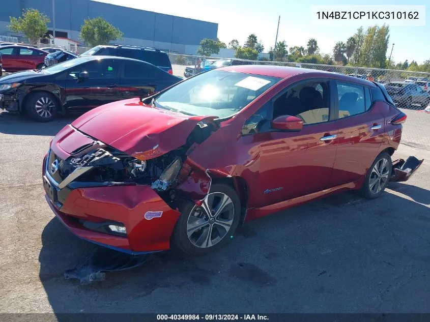 1N4BZ1CP1KC310162 2019 Nissan Leaf Sv Plus