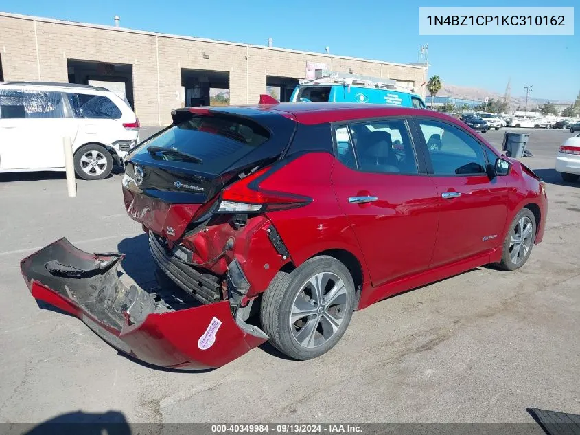 2019 Nissan Leaf Sv Plus VIN: 1N4BZ1CP1KC310162 Lot: 40349984