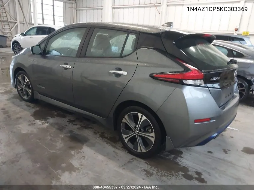 1N4AZ1CP5KC303369 2019 Nissan Leaf Sl