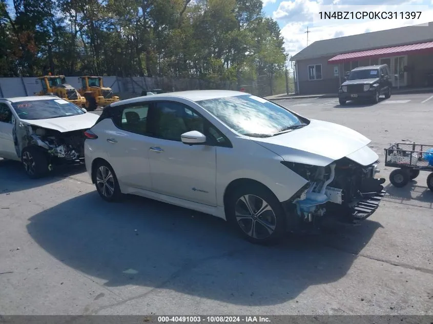 2019 Nissan Leaf Sl Plus VIN: 1N4BZ1CP0KC311397 Lot: 40491003