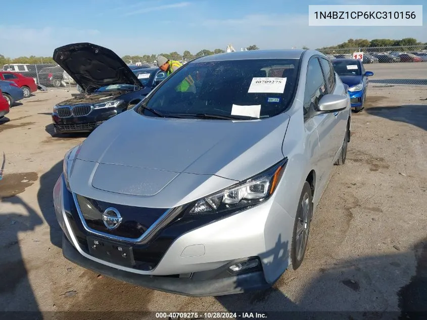 2019 Nissan Leaf Sv Plus VIN: 1N4BZ1CP6KC310156 Lot: 40709275