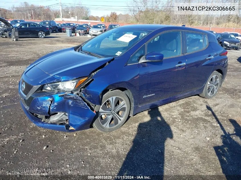 2019 Nissan Leaf Sv VIN: 1N4AZ1CP2KC306665 Lot: 40833829