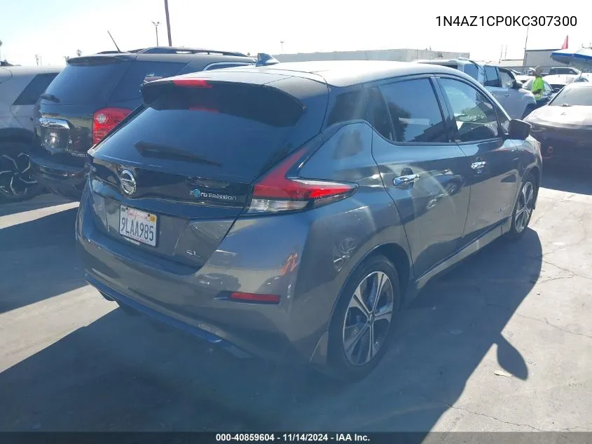 2019 Nissan Leaf Sl VIN: 1N4AZ1CP0KC307300 Lot: 40859604