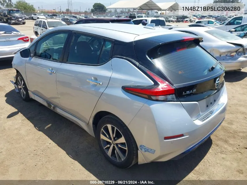 2020 Nissan Leaf S Plus 62 Kwh VIN: 1N4BZ1BP5LC306280 Lot: 39710229