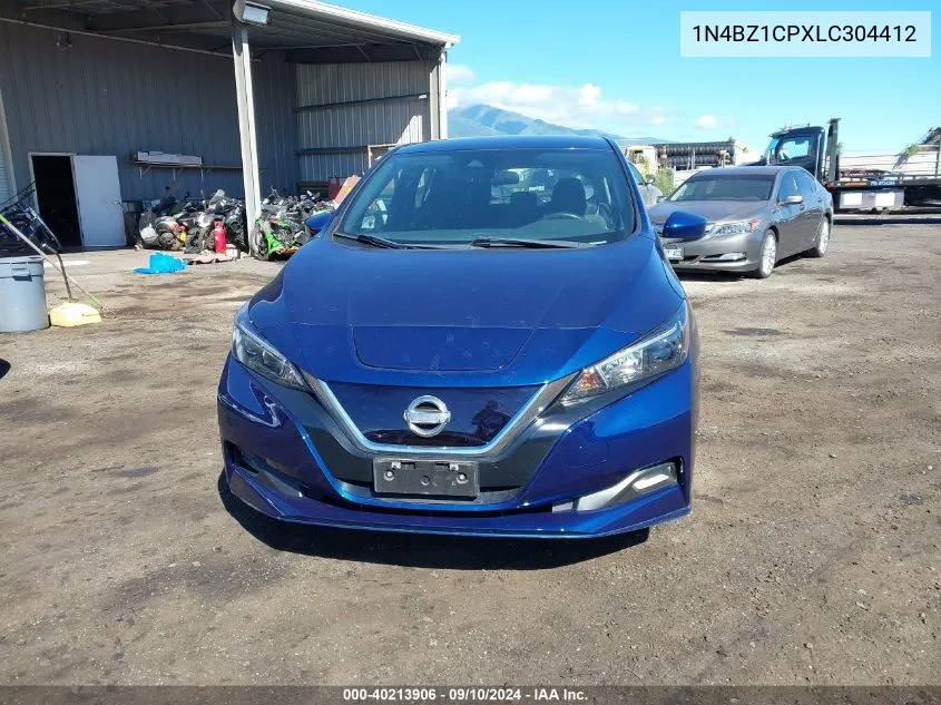 2020 Nissan Leaf Sv Plus 62 Kwh VIN: 1N4BZ1CPXLC304412 Lot: 40213906