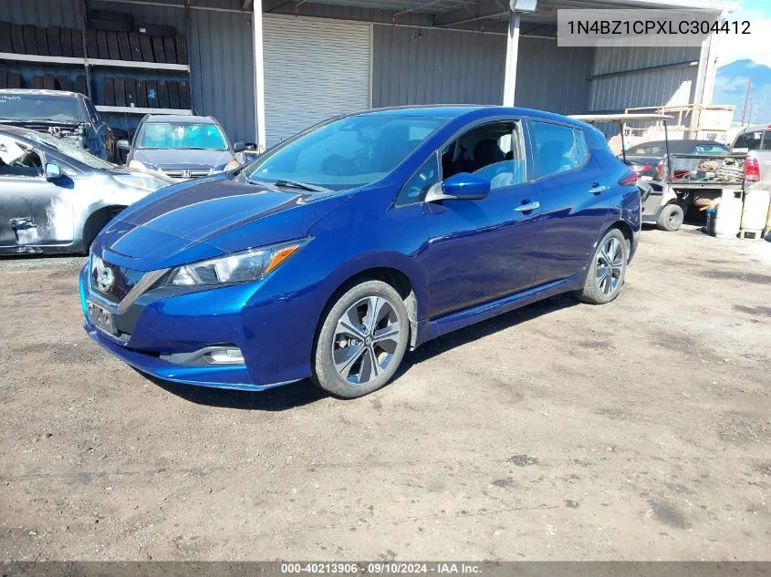 2020 Nissan Leaf Sv Plus 62 Kwh VIN: 1N4BZ1CPXLC304412 Lot: 40213906