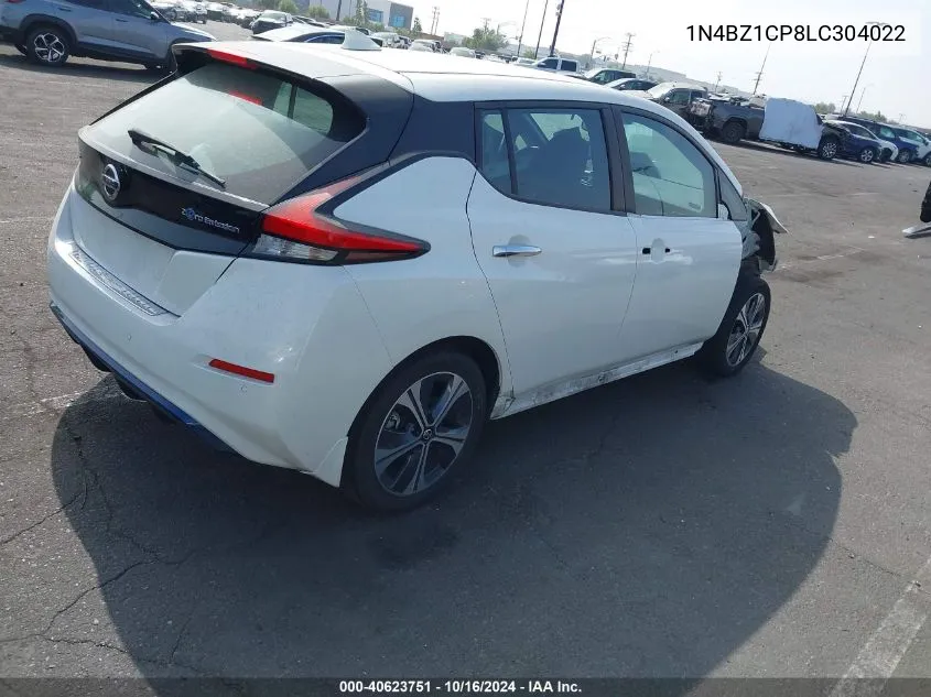 2020 Nissan Leaf Sv Plus 62 Kwh VIN: 1N4BZ1CP8LC304022 Lot: 40623751