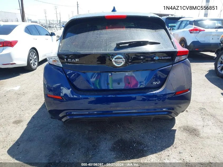 1N4AZ1CV8MC556851 2021 Nissan Leaf Sv 40 Kwh