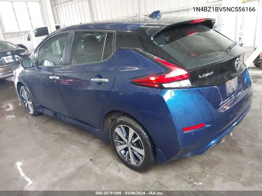 2022 Nissan Leaf S Plus 62 Kwh VIN: 1N4BZ1BV5NC556166 Lot: 38791090