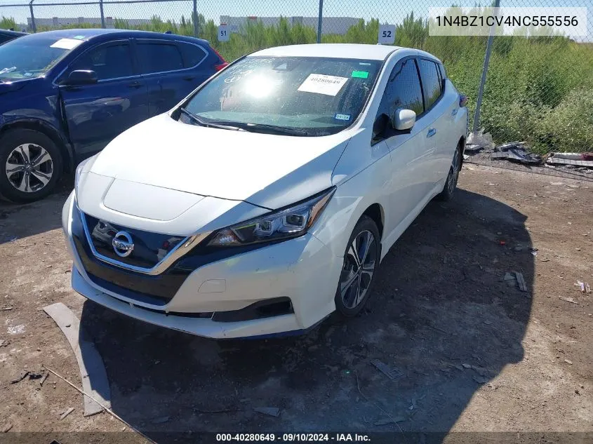 2022 Nissan Leaf Sv Plus 62 Kwh VIN: 1N4BZ1CV4NC555556 Lot: 40280649