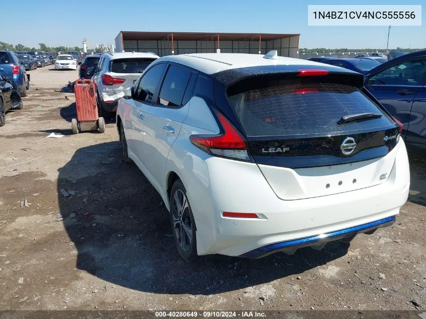 2022 Nissan Leaf Sv Plus VIN: 1N4BZ1CV4NC555556 Lot: 40280649